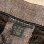 Harvé Benard Harve Bernard Size 6 Heather Gray Cropped Woven Dress Pants Button Detail Photo 11