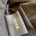 Anthropologie  Maeve Carlotta Ruched Shirt Minimalist Dress Black SZ XS #2257 Photo 10