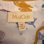 Modcloth  EUC Colorful Chinese Zodiac Animal Print Sleeveless Blouse Photo 5