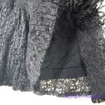 Free People New! One Party Carina Meadow Black Lace Mini Dress Bandeau , size M Photo 9