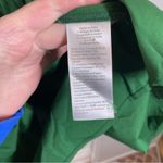 J.Crew Factory Scallop-trim button-front midi dress in fern canyon green sz 10 Photo 6