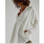 We The Free Free People  Summer Daydream Buttondown Top Photo 2