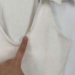 Outdoor Voices Warmup Collared Crop Top White Athletic Athleisure Size S Photo 3