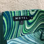 Motel Rocks  Ima Ripple Mini Skirt Size Medium Photo 5