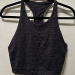 Outdoor Voices  Striped High Neck Crop Top‎ Photo 0