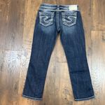 Silver Jeans Silver Twisted Capri Distressed Jeans Photo 7