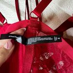 Torrid  Curve Womens Plus 4 4X Red Strappy Lace Satin Bralette Heart Romantic NEW Photo 7