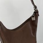 Nine West Brown Faux Leather Shoulder Bag Y2k Style Classic Photo 4