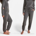 Barefoot Dreams CozyChic Lite Core Spun Joggers Carbon Grey Small Loungewear Photo 1