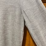 Lafayette 148 New York Gray Silk Necktie Long Sleeve Top Photo 8