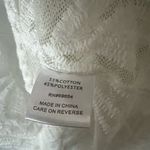 White Long Sleeve Bell Dress for Casual Occasions Photo 4