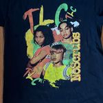 TLC Hip Hop Y2K tee shirt black throwback. Rock band. Photo 1