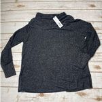 BB Dakota NWT Size S Grey Brushed Knit Sweater Draped Cowl Top Neutral Lounge Photo 5