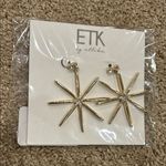 Ettika ETK by  Gold Starburst Earrings Photo 0