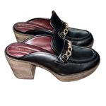 Franco Sarto  Black Slip on Clogs(Size 9M) Photo 2