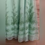 Ruby Rox Y2K  Size Small Tinkerbell Green Strapless Mesh Ruched Strapless Dress Photo 3