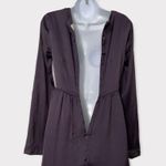 Altuzarra Purple Plum Orchid Satin Midi dress Size 2 Photo 7