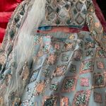 Indian Lehenga Blue Size M Photo 2