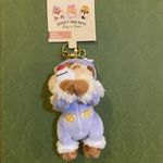 Disney  Chip and Dale Sleeping Key Chain/Bag Charm Purple Photo 1