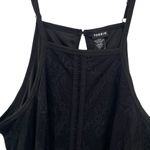 Torrid Black Lace Tank Top Babydoll Flowy Blouse Goth Whimsigoth Photo 6
