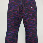 Nike Dri Fit Capri Stripe Legging Size Medium Photo 0