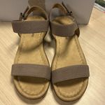 Dream Paris DREAM PAIRS Low Wedge One Band Casual Sandals with Adjustable Ankle Strap Size 9 Photo 1