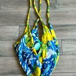 Extra long handle slouchy lemon print bag Photo 0