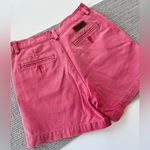 Ralph Lauren Vintage 90s  Polo Faded Red Coral Cotton Button Fly Chino Shorts 6 Photo 9