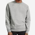 Everlane Unisex French Terry Crew Sweatshirt Gray Size XXS Sweater Oversized Photo 1