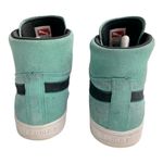 Puma Suede Tiffany Blue and Black High Hi Top Sneakers size 8 Photo 3