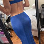 SheIn Blue Two Piece Set Photo 5