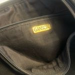 GANSON Black Suede Shoulder Bag Black Photo 7