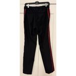 Zadig & Voltaire Trousers Dress Pants Satin Ribbon Leg Stripe Size 36 Photo 2
