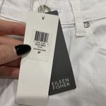 Eileen Fisher  Size 2P Petite Jeans Slim Ankle Denim Mid Rise White Women’s NEW Photo 2