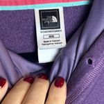 Nike  Purple Pullover Sweatshirt Women Size Medium M Hoodie Athletic Outerwear Photo 3