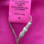 SKIMS  taffy hot pink cutout monokini one piece swimsuit bikini M Photo 5