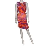 RACHEL Rachel Roy Fleur Mini Dress Summer Sunset Women’s Sz XS Orange Photo 1