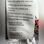 Free People Show Me Love Linen blend floral print romper smocked ruffle XS Photo 8