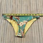 l*space Kennedy Bikini Bottom in Green Yellow Tropical Floral Small NWOT Photo 5