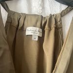 Michael Stars  Women’s Olive Green Satin Cowl Halter Neck Tank Top Sz M Photo 2