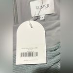 Revolve Rumer Rosa square Neck Bodycon Mini Cutout Dress Sz M NWT seafoam Size M Photo 2