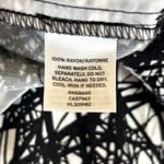 TROUVE Abstract White Black Geometric Print Ankle Pants Set Top XS Pant S Photo 8