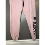 PINK - Victoria's Secret Tracksuit Womens XS Pink Fleece Hoodie Sweatpants Set Photo 9
