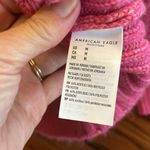 American Eagle Oversized V Neck Pink Sweater Photo 8