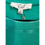 easel  Flower Patch Terry Knit in Atlantis Green Size S Photo 6