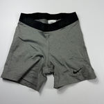 Nike  Pro Compression Shorts Spandex Athletic Training‎ Gym Black Logo Medium Photo 0
