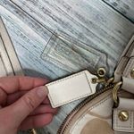 Coach Signature Satchel Crossbody Bag – Khaki/Beige – Style F21713 Photo 1