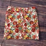 Loft  Floral Print Women's Skirt Size 4 Photo 1