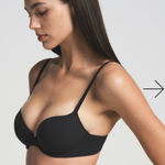 SKIMS  NWT fits everybody push up demi bra onyx 34c Photo 0