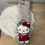 Hello Kitty Womens Fuzzy Babba Long Cozy Warmer  Slipper Socks NWT Photo 1